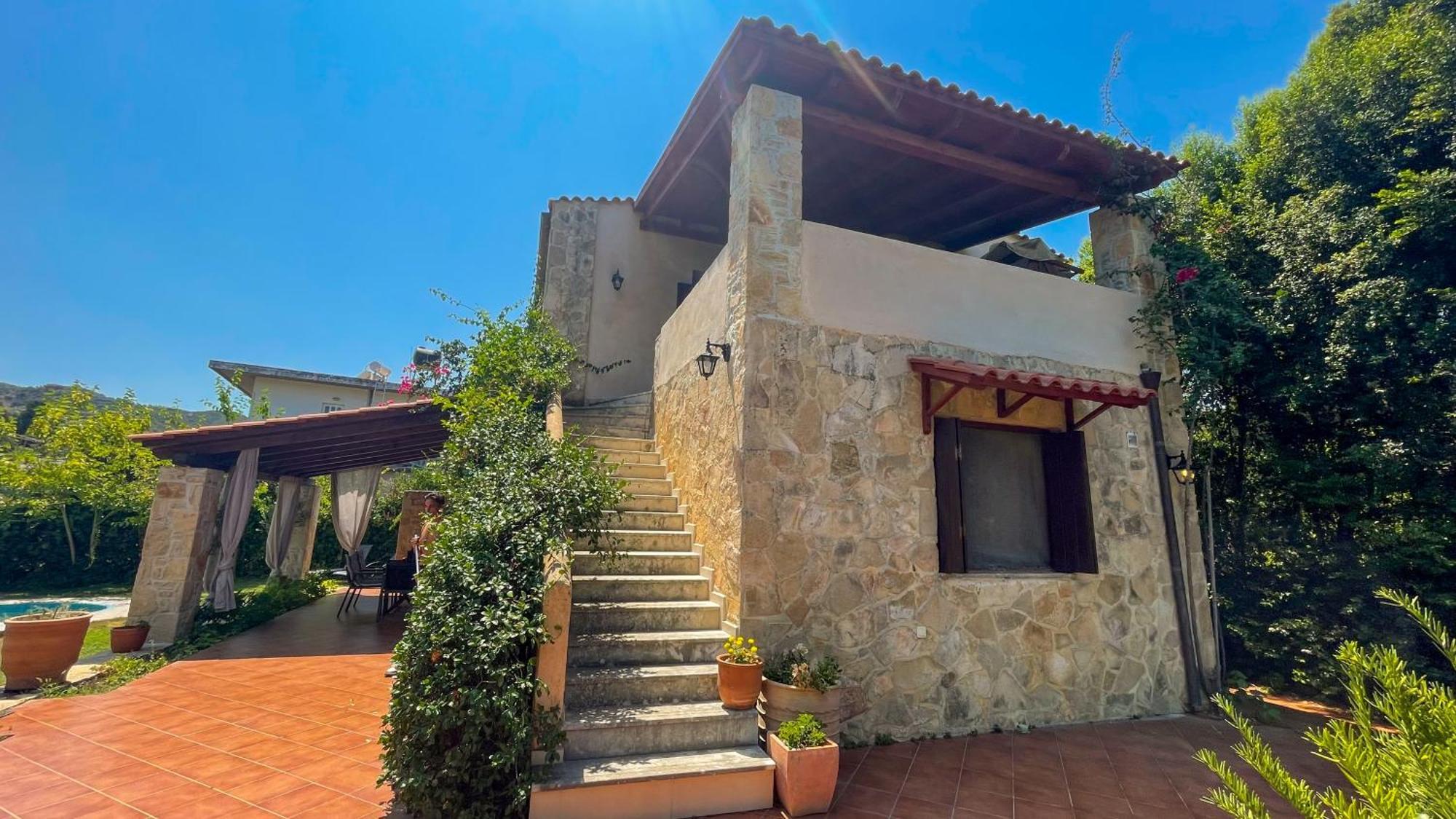 Villa Skine With Private Pool And Garden Chania  Luaran gambar