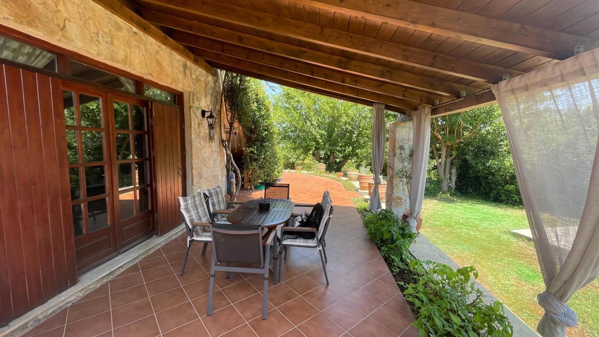 Villa Skine With Private Pool And Garden Chania  Luaran gambar