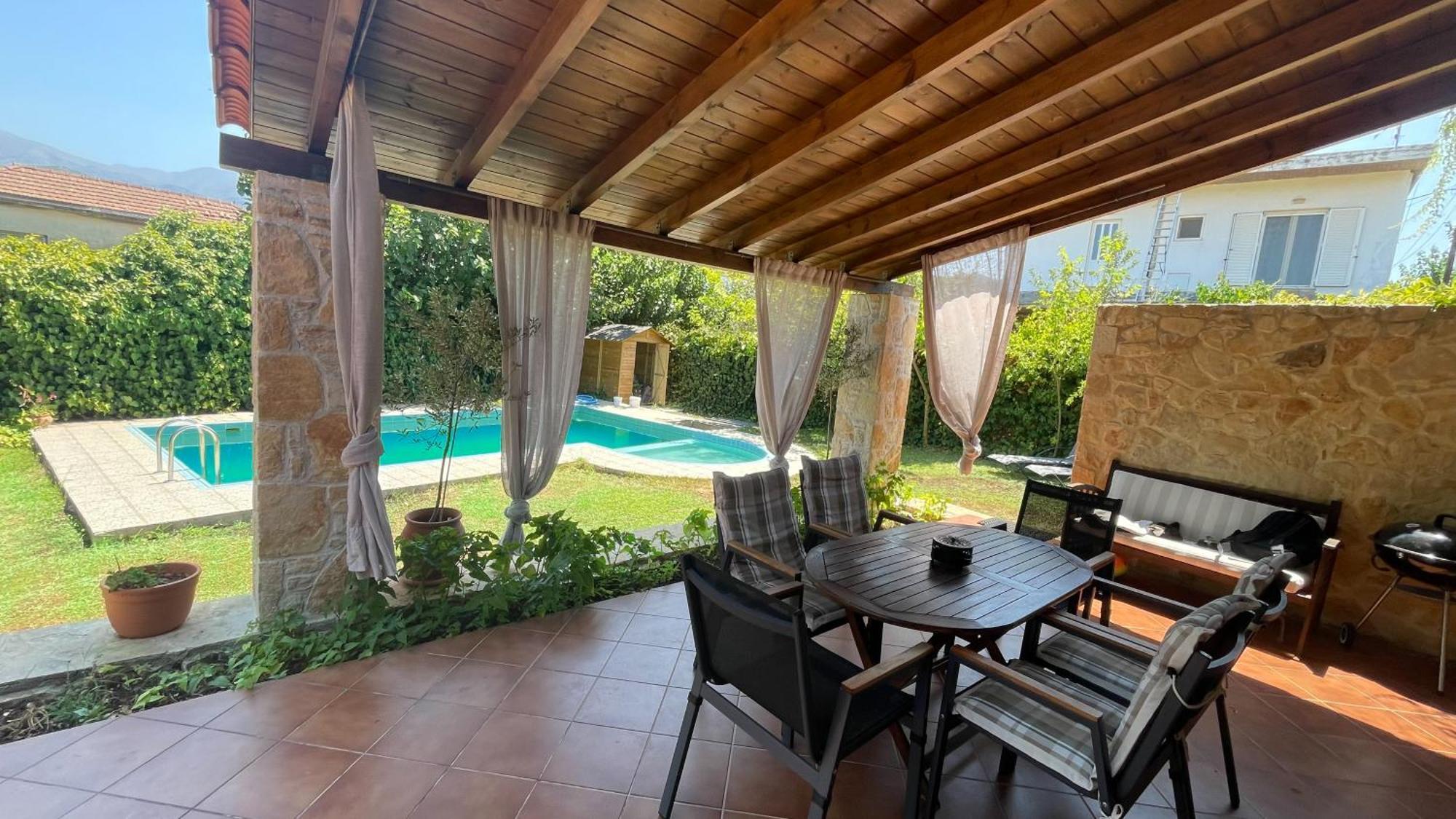Villa Skine With Private Pool And Garden Chania  Luaran gambar