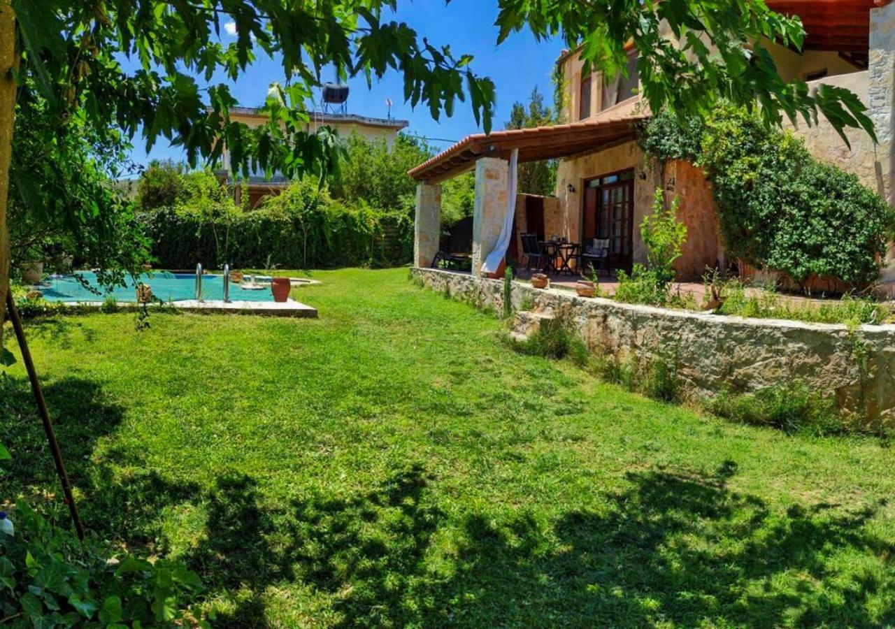 Villa Skine With Private Pool And Garden Chania  Luaran gambar