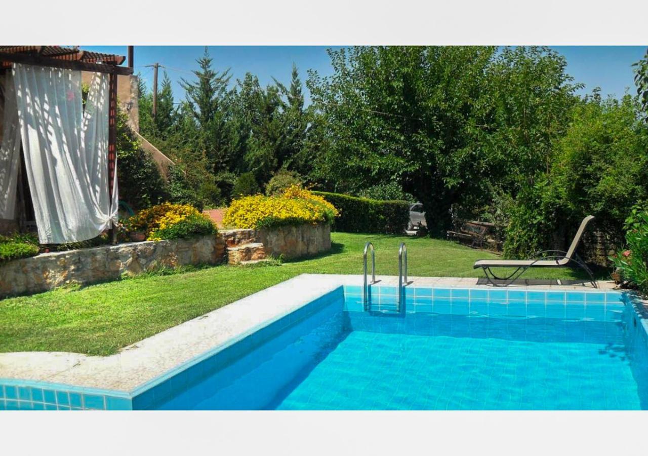 Villa Skine With Private Pool And Garden Chania  Luaran gambar